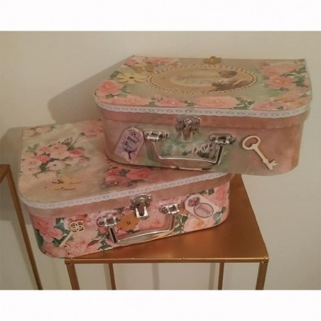 Handmade Suitcases Romantic