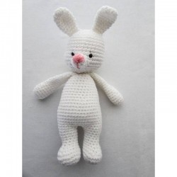 hand made crochet bunny
