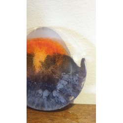 Sunset Resin Coasters - Handcrafted - Set of 2 Coasters